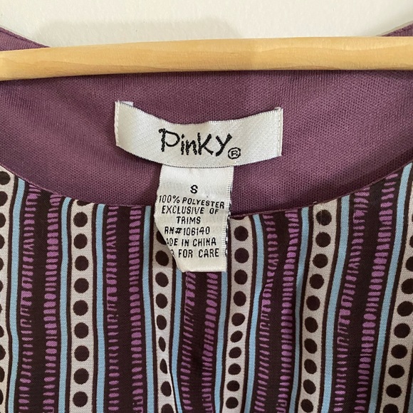 Retro print fit and flare dress - Picture 5 of 6